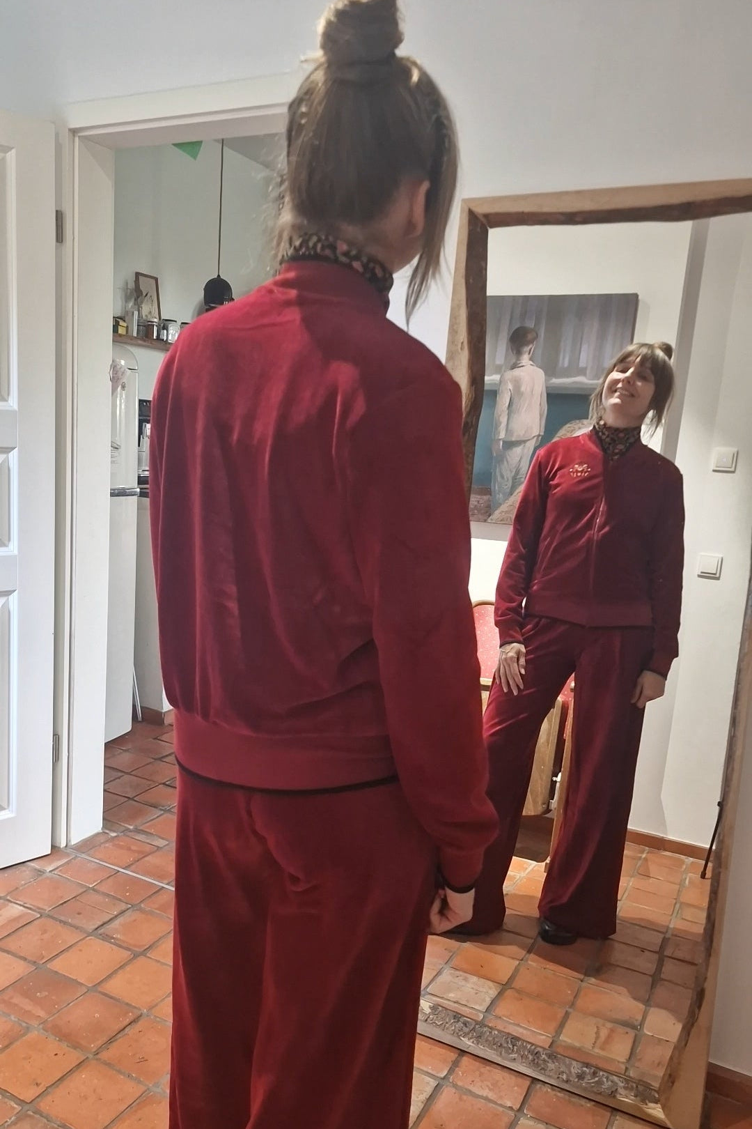 Hose - Soft and Fitted - bussi baby red