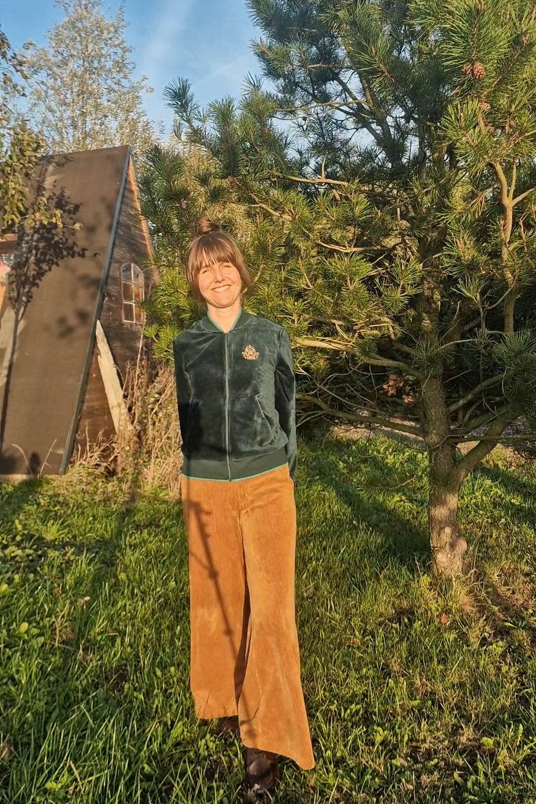 Jacke - Global Harmony Bomber - art nouveau green