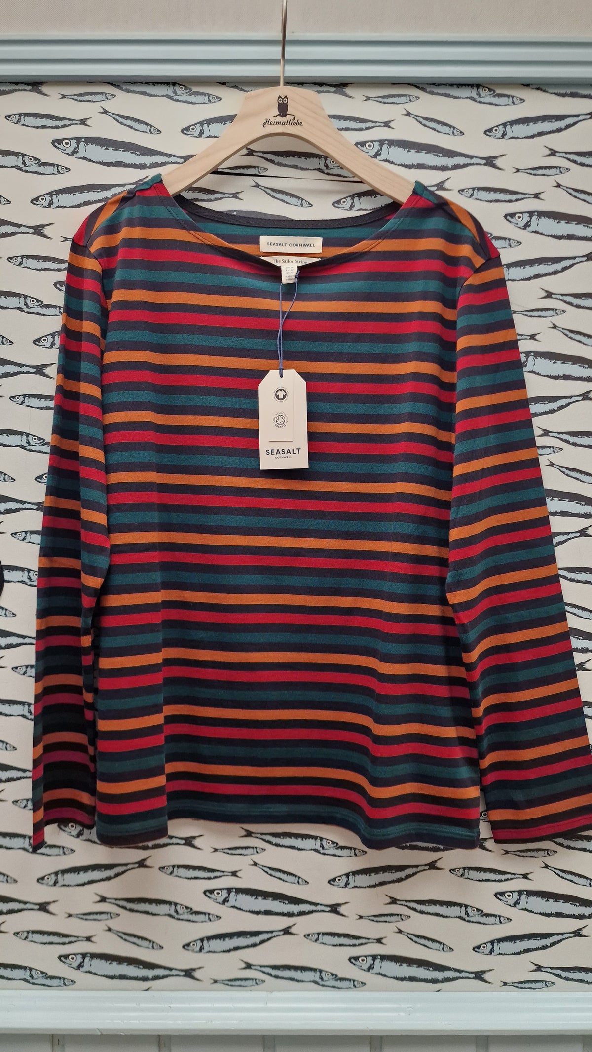 Shirt - Sailor Shirt - Tri Mini Cornish Onyx