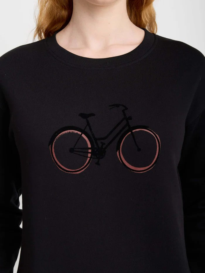 Pullover - Bike Flock - Canty/Hoodie/GOTS - Black