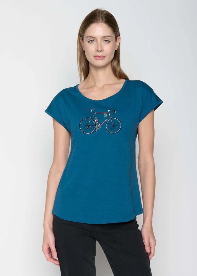 T-Shirt - Bike Norway - Cool/T-Shirt/GOTS - Rich Blue