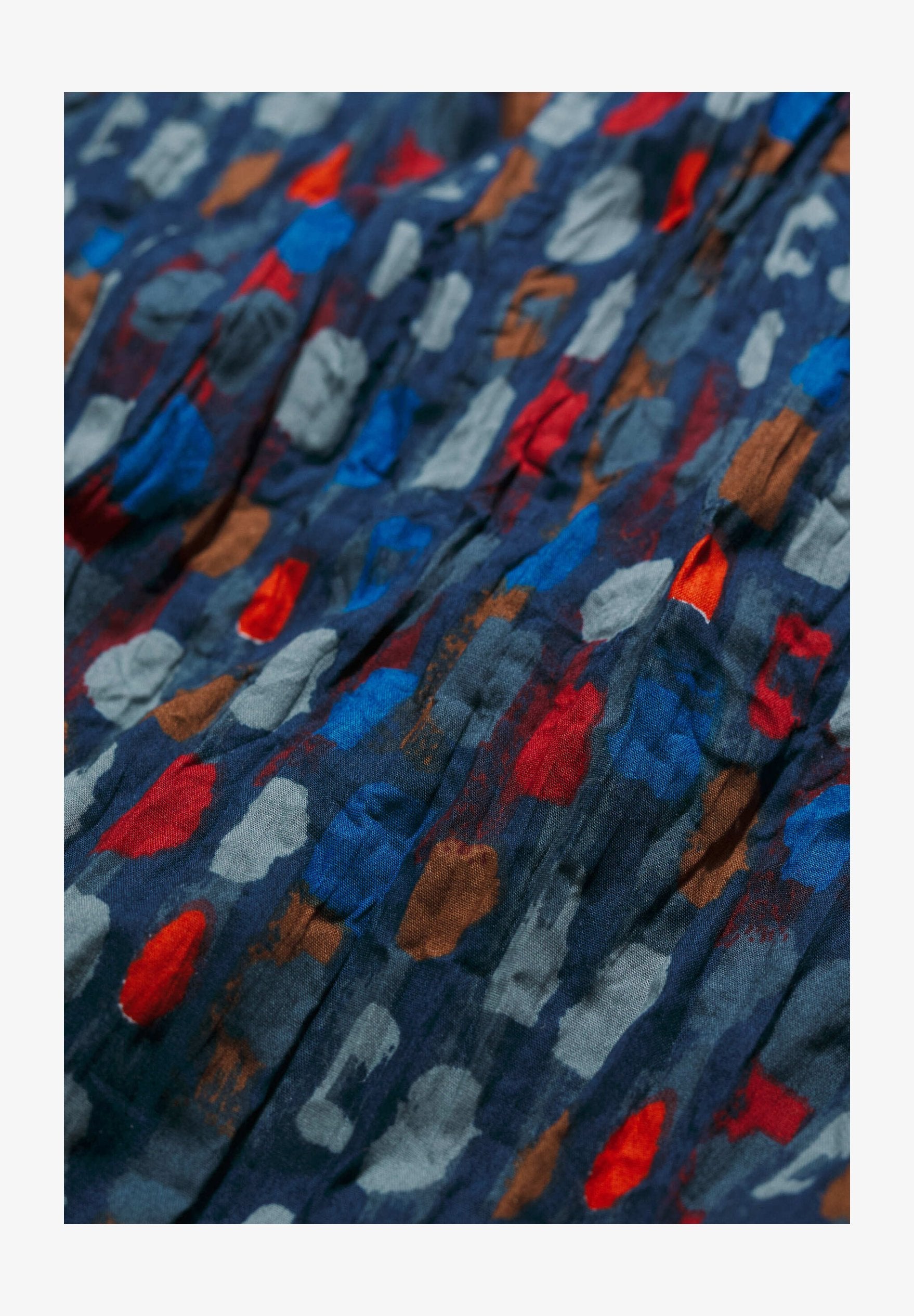 Bluse - Larissa Shirt - Dye Strokes Dark Lugger