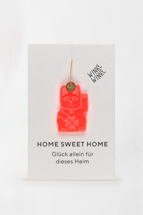 Glücksanhänger - Home Sweet Home - Katze