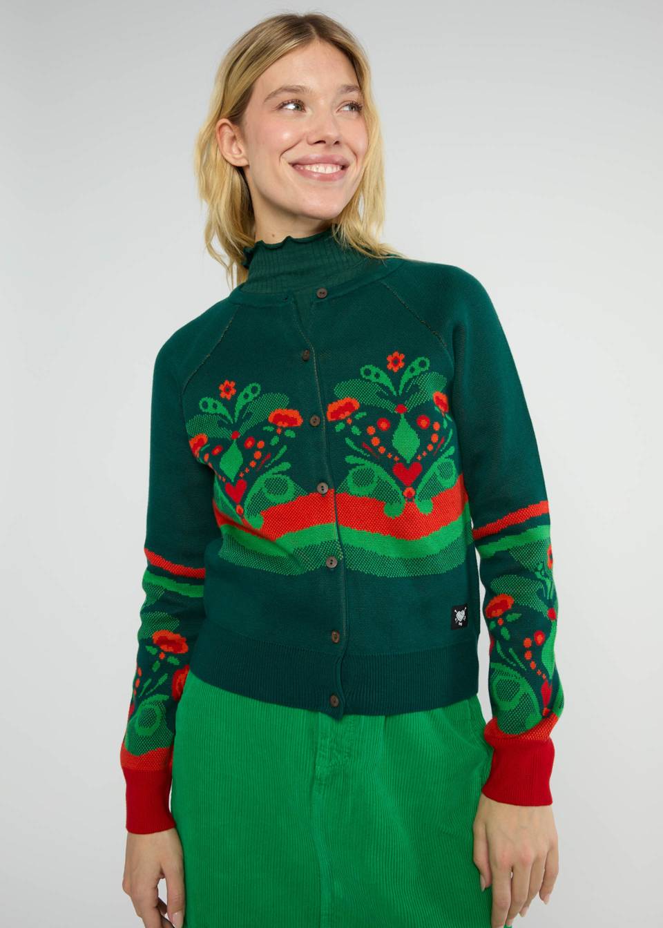 Strickjacke - Happy Heritage - homely sweet flower -