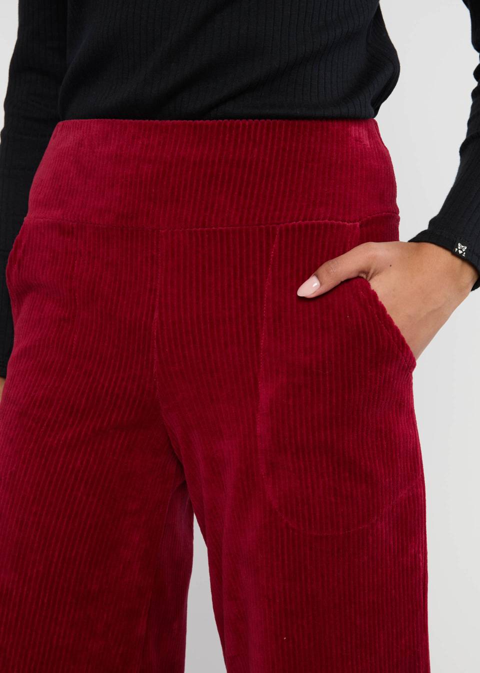 Hose - Jolly Marleen - fine needle red