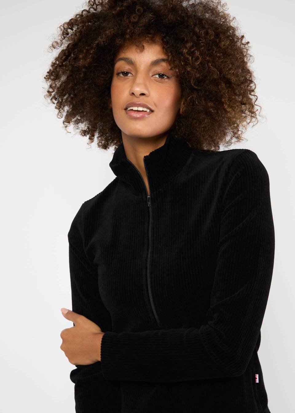 Langarm- Shirt - Jolly Troyer - fine needle black