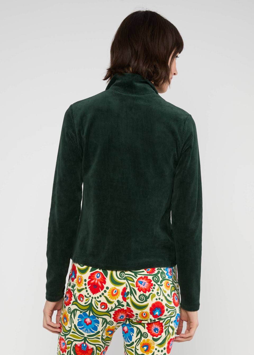 Langarm- Shirt - Jolly Troyer - fine needle green