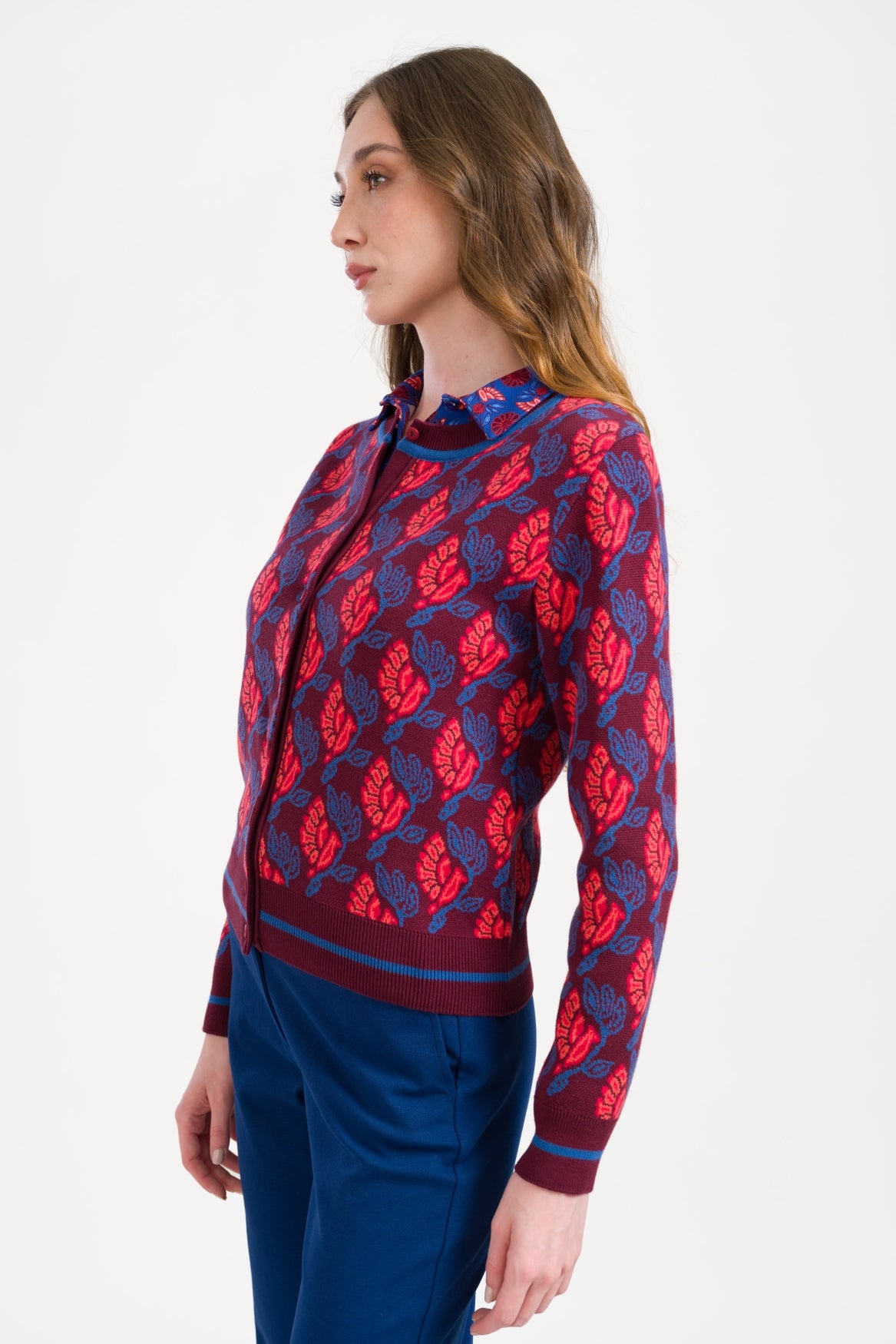 Strickjacke - Cardigan Birdy The Purdy Knitwear - Fig