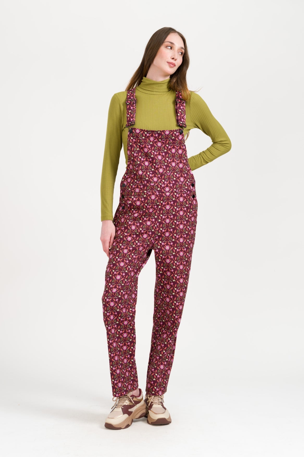 Latzhose - Hazel Salopette Urban Patio - Fig
