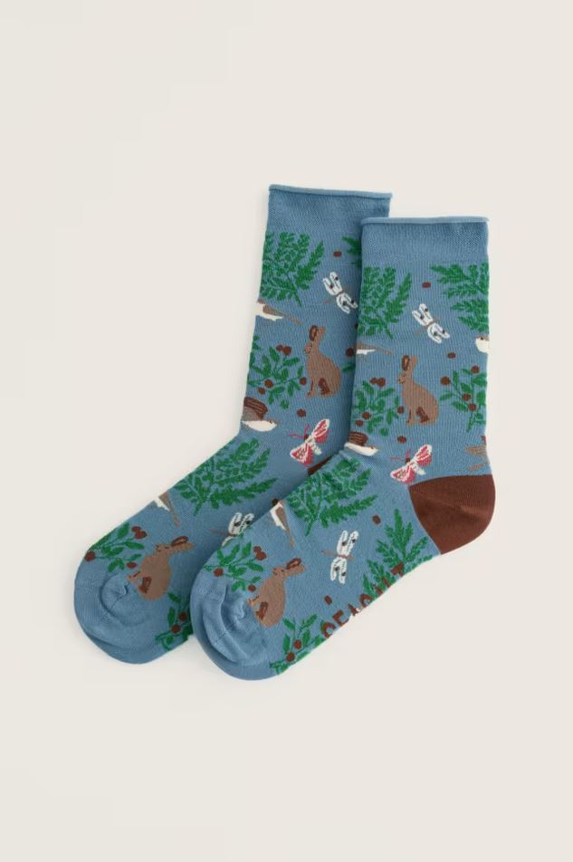Socken - Women's Bamboo Arty Socks - Fern Hare Lichen