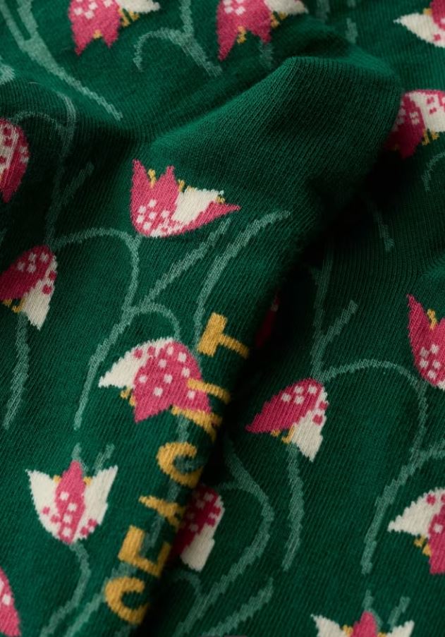 Socken - Womens Arty Socks - Fritillary Dried Basil