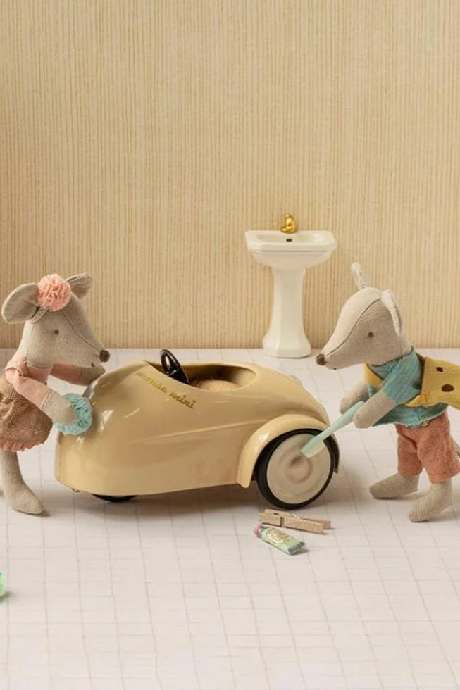 Mausauto - Metall - beige - Maileg Zubehör