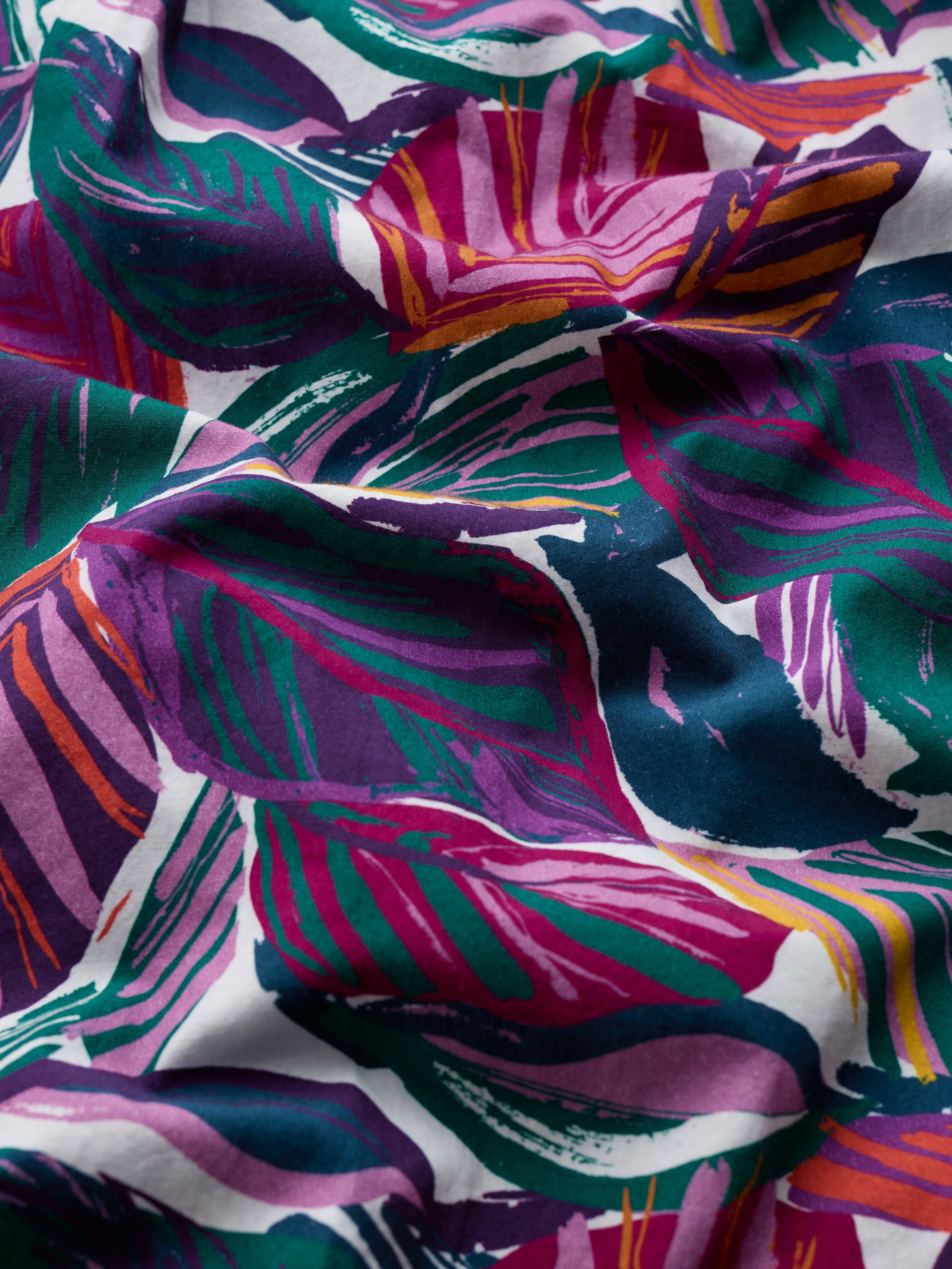 Kleid - Belle Dress - Canna Leaves Chalk