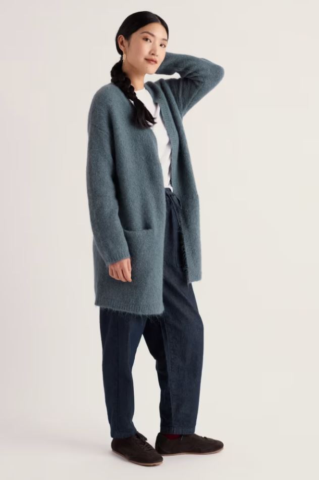 Strickjacke - Autumn Sun Cardigan - Light Nickel