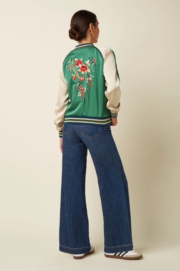 Jacke - Bomber Jacket Lazou - Fir Green