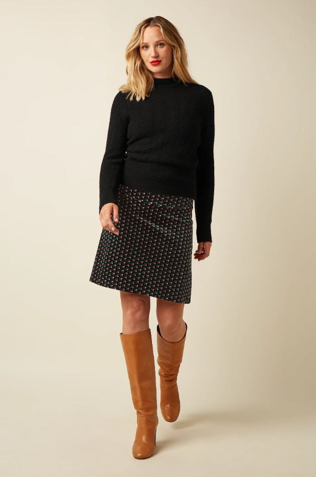Rock - Border Skirt Frost - Black
