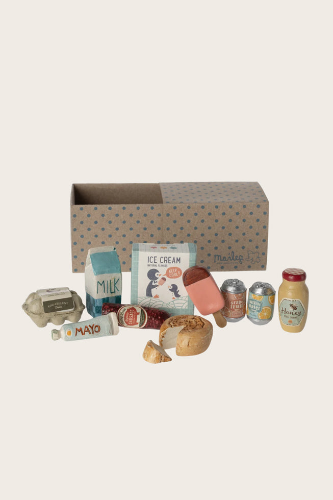 Essen - Miniatur Einkaufsbox