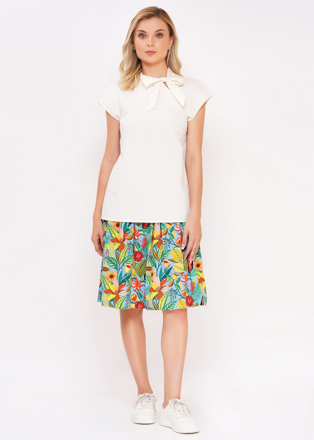 Bluse - Anna - ivory - weiß