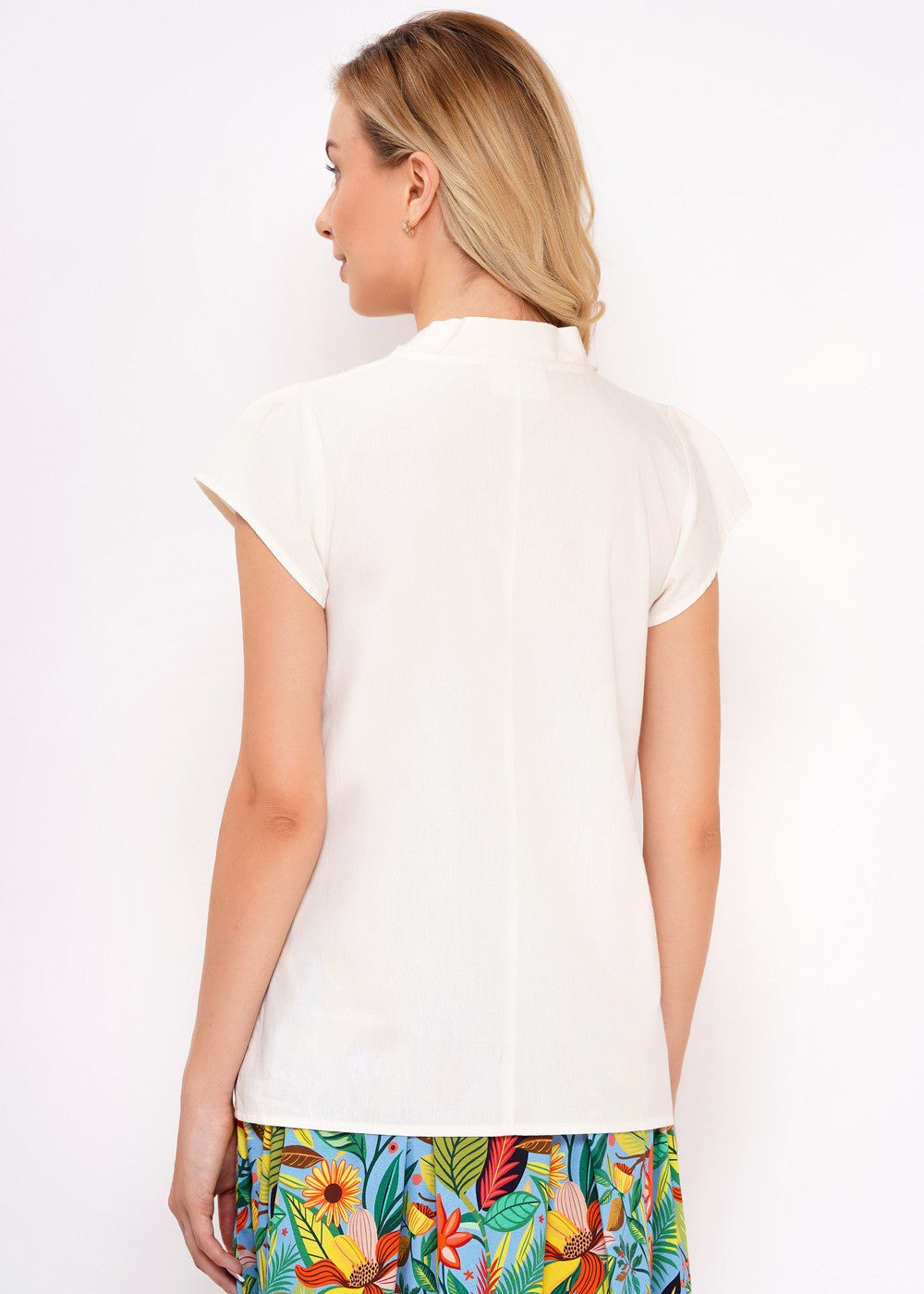 Bluse - Anna - ivory - weiß