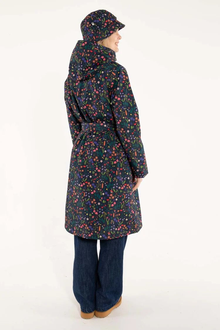 Regenjacke  - Danelisabeth Raincoat Dk Navy BOTANICAL