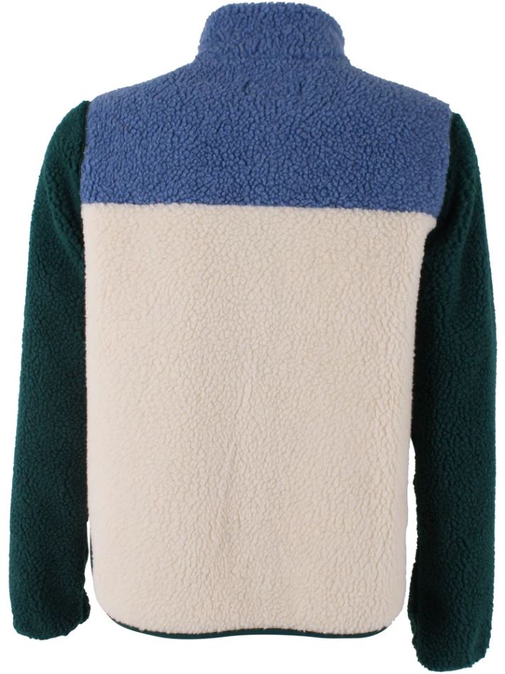Jacke - Danebirk Fleece Zip-Up Canard/Porcelaine/Light Beige