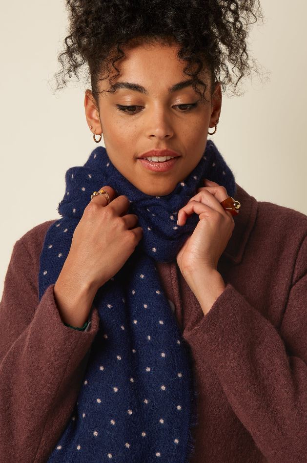 Schal - Freckle Scarf - Ink Blue
