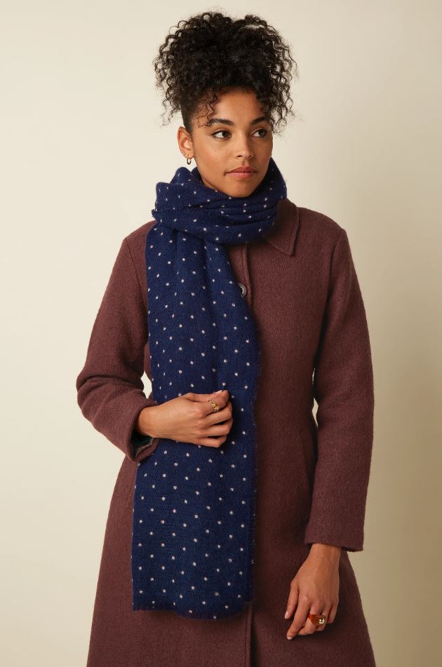 Schal - Freckle Scarf - Ink Blue