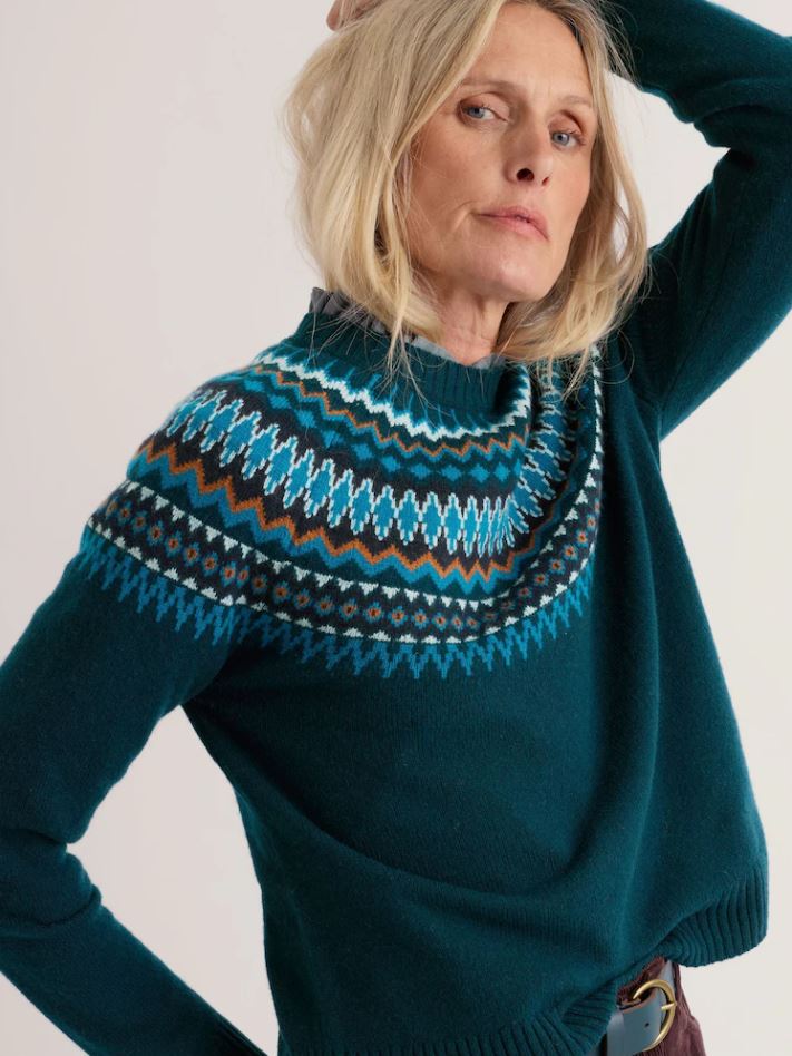 Pullover - Gurnard's Head Jumper - Windward Raincloud Mix