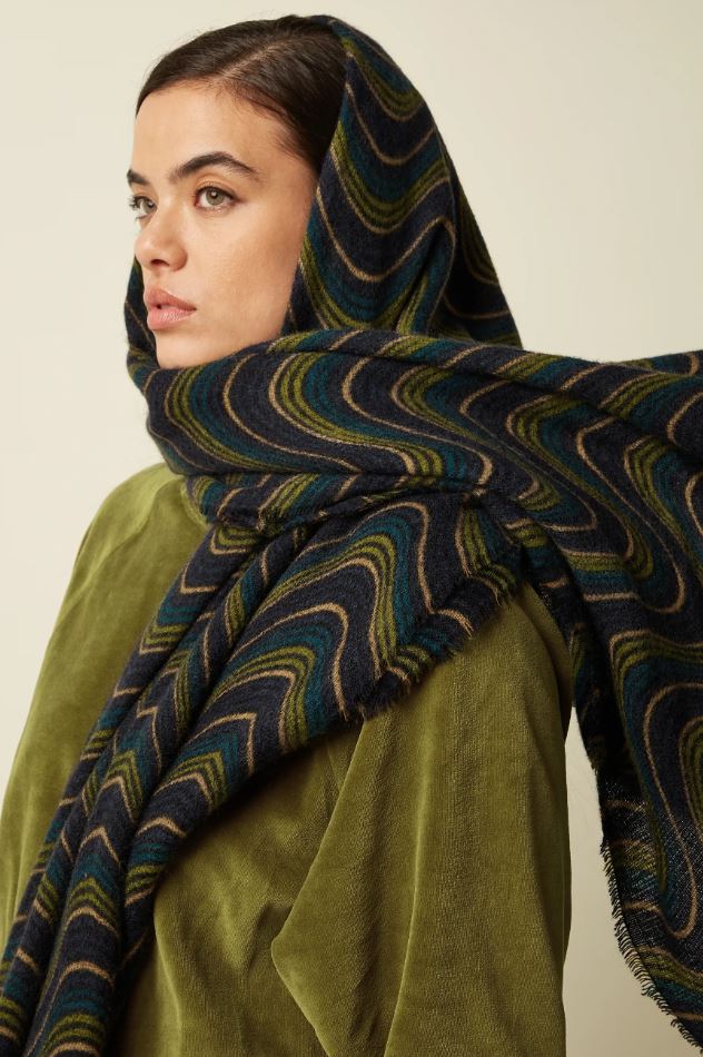 Schal - Jefferson Scarf - Evening Blue