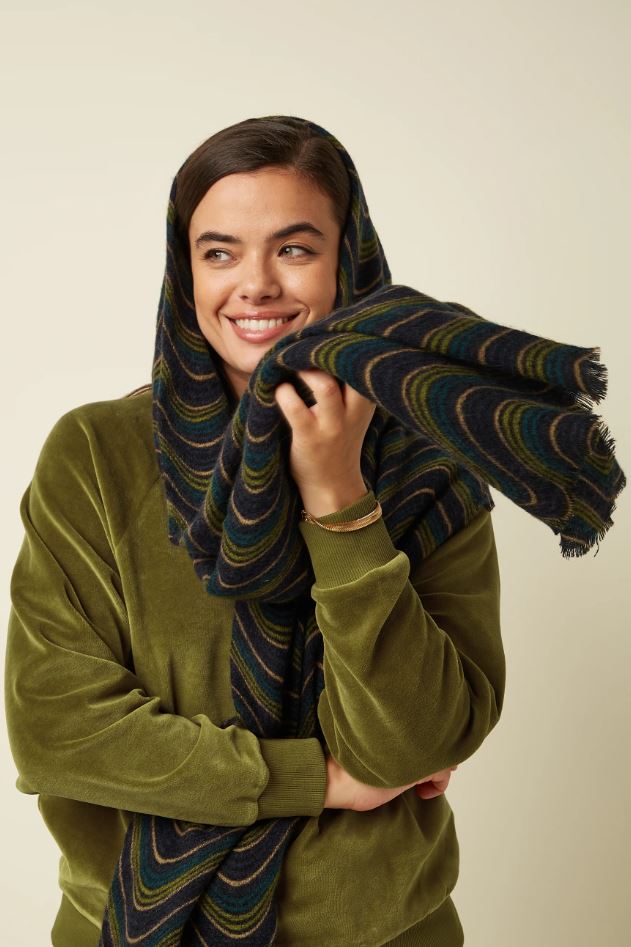 Schal - Jefferson Scarf - Evening Blue