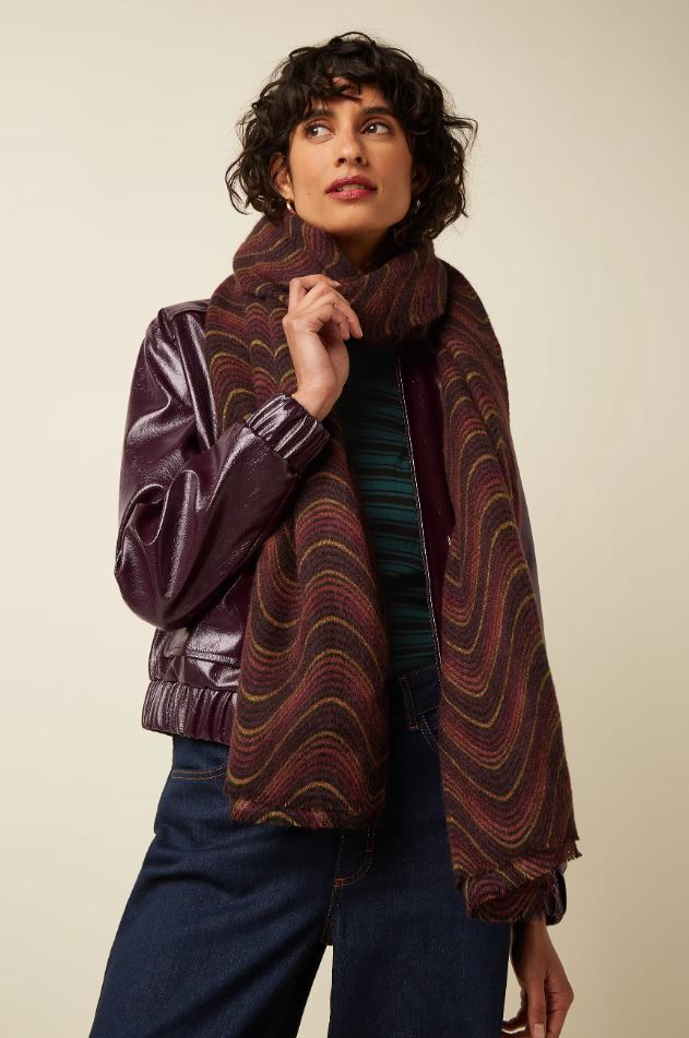 Schal - Jefferson Scarf - Bitter Chocolate