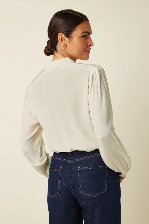 Blouse - Karen Blouse Sista - Ivory