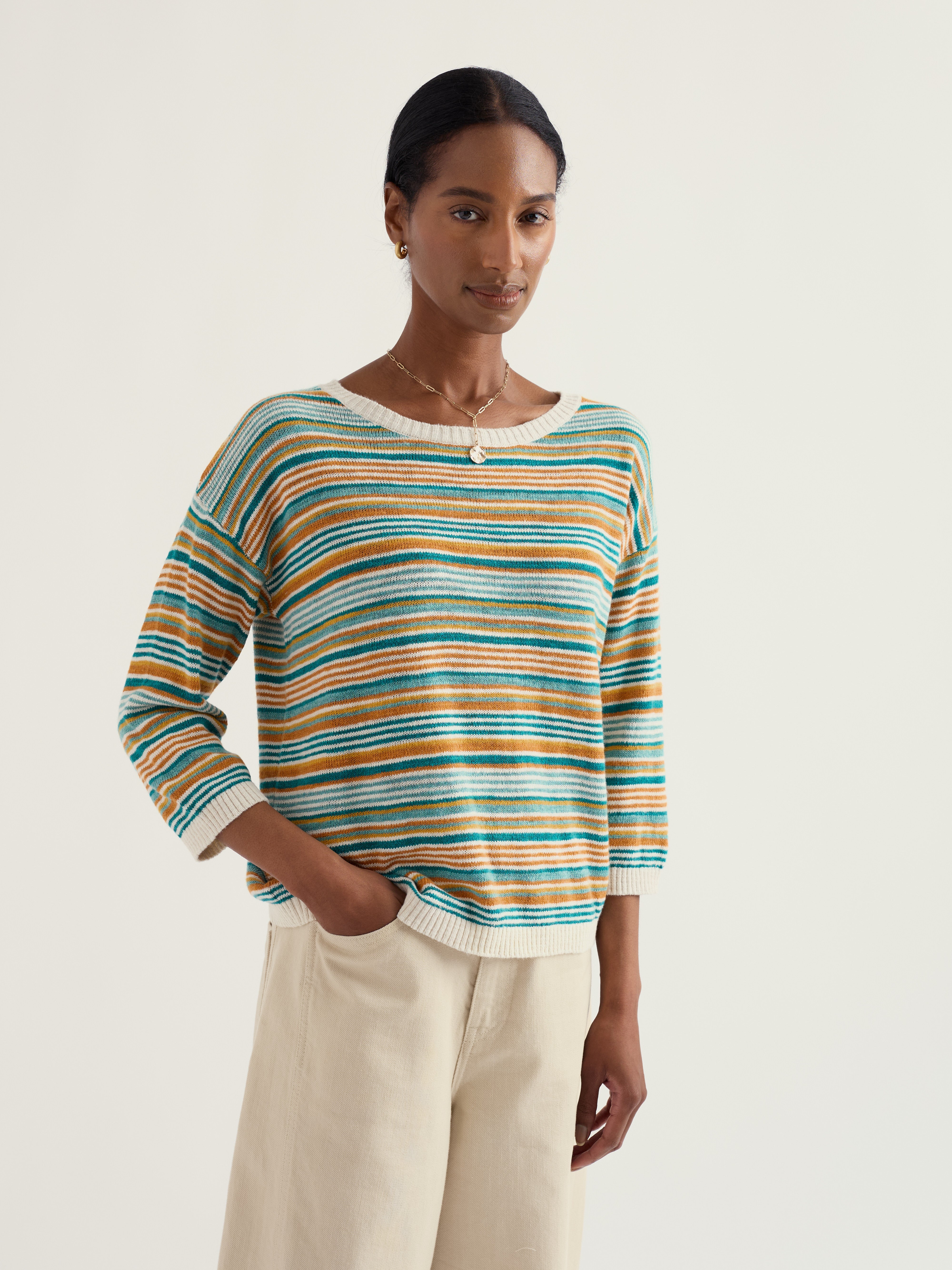 Pullover - Jacke - Knavock Jumper - Dittany Amber Multi