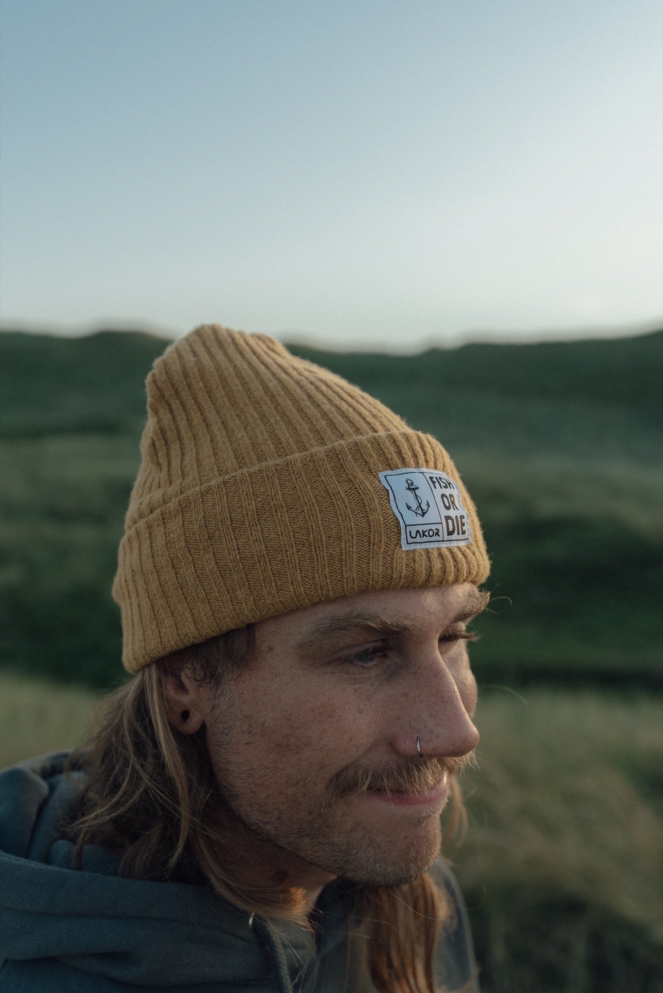 Mütze - Fish or Die Beanie - Yellow
