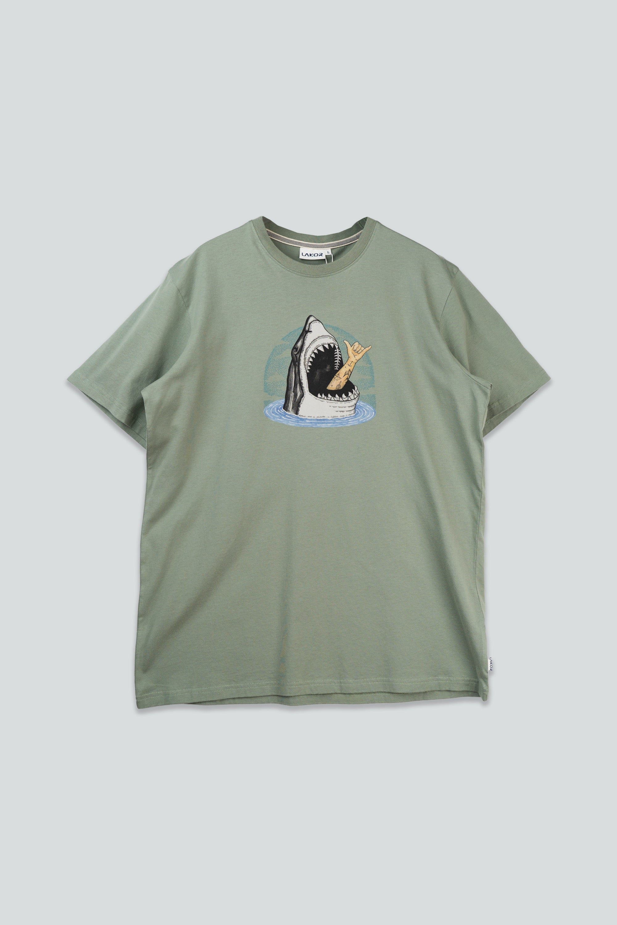 T-Shirt - Shark Shaka T-shirt - Seaspray