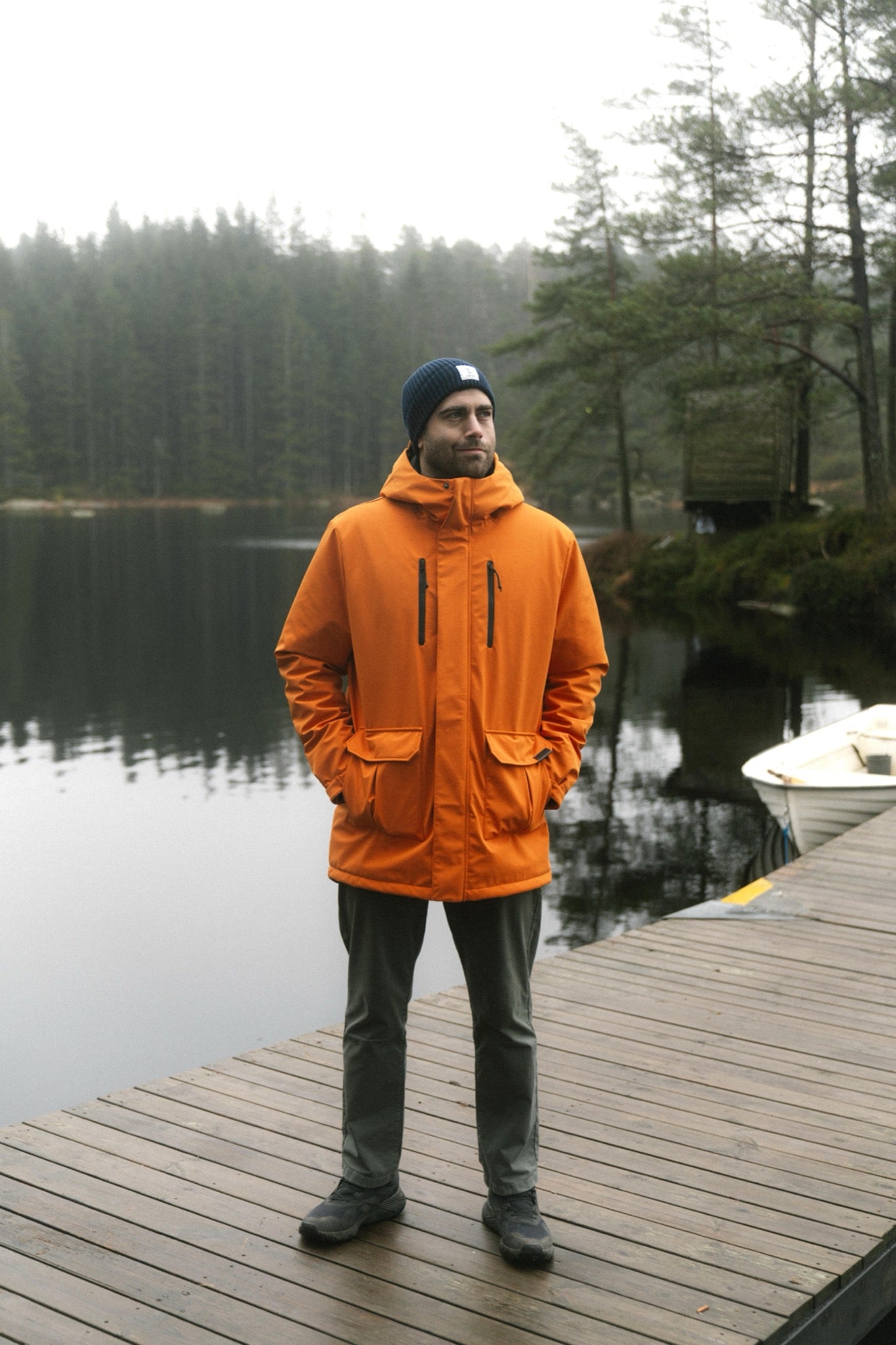 Mütze - Cotton Beanie - Navy