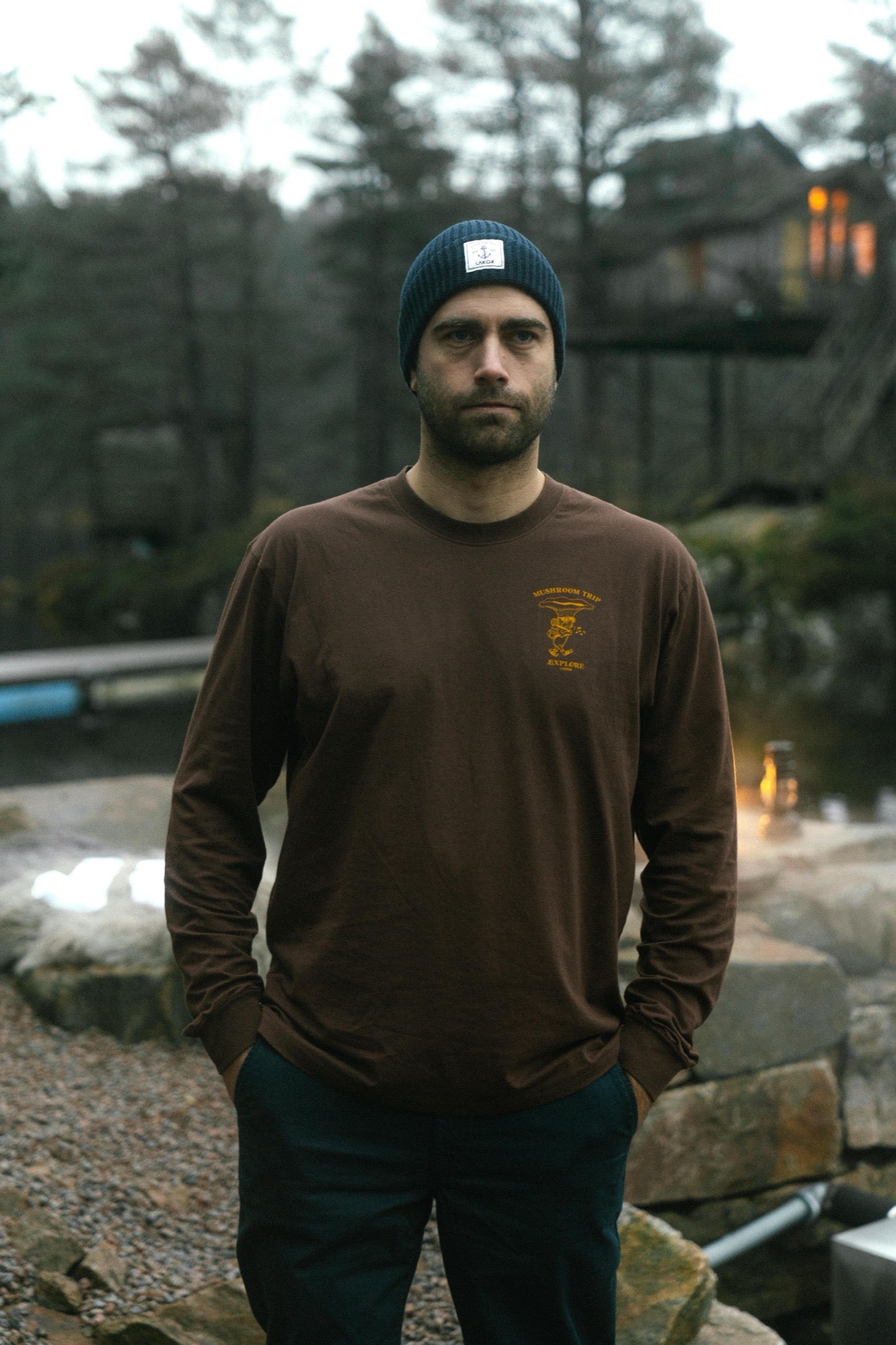 Mütze - Cotton Beanie - Navy