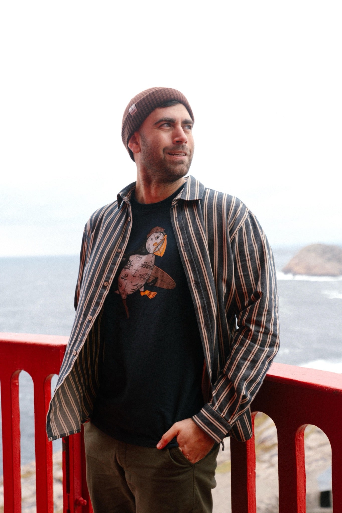 T-Shirt - Sea Parrot Surf T-shirt - Blueberry