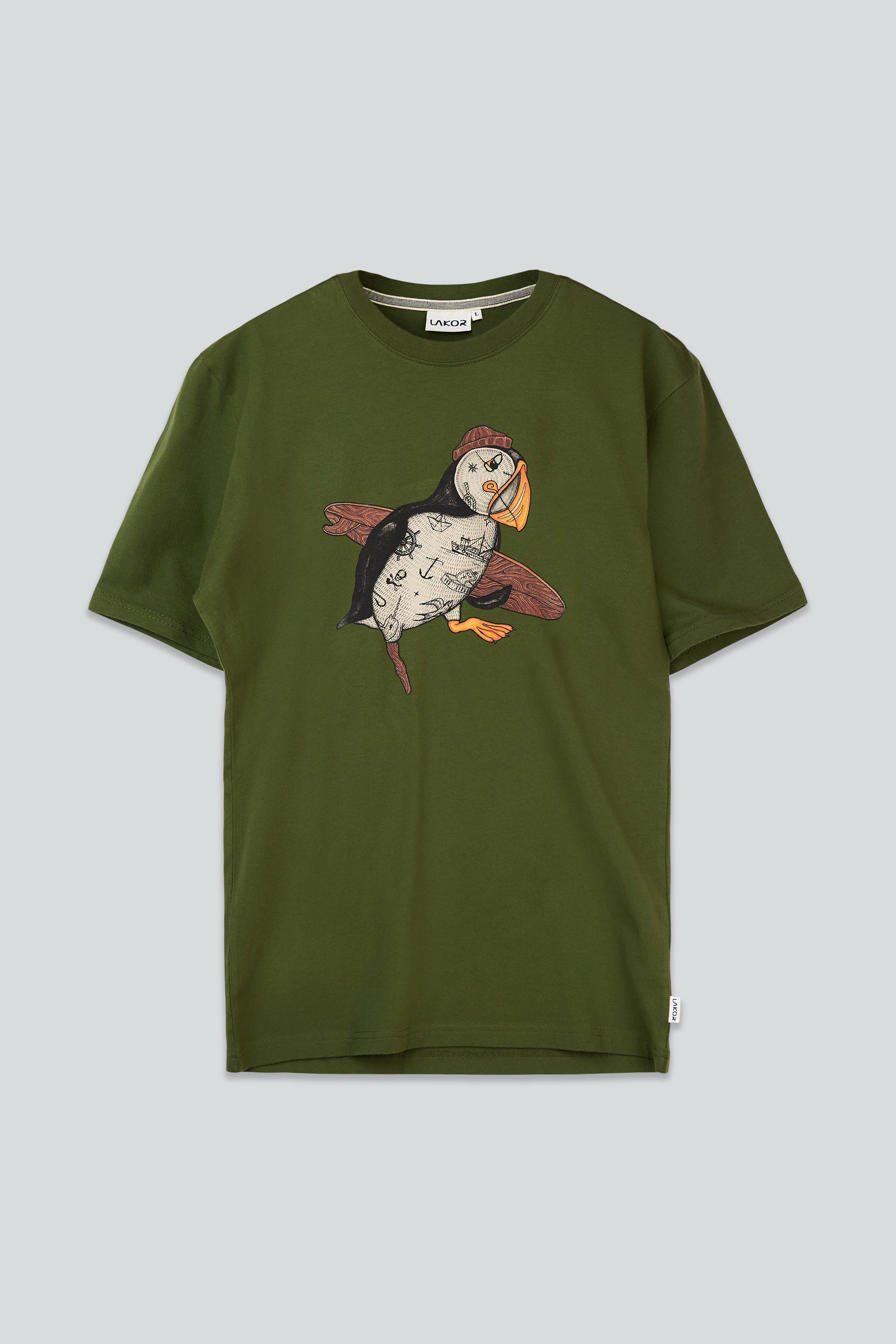T-Shirt - Sea Parrot Surf T-shirt - Riffle Green