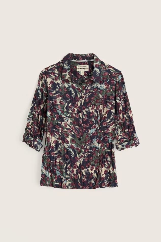 Bluse - Larissa Shirt - Dried Proteas Nori