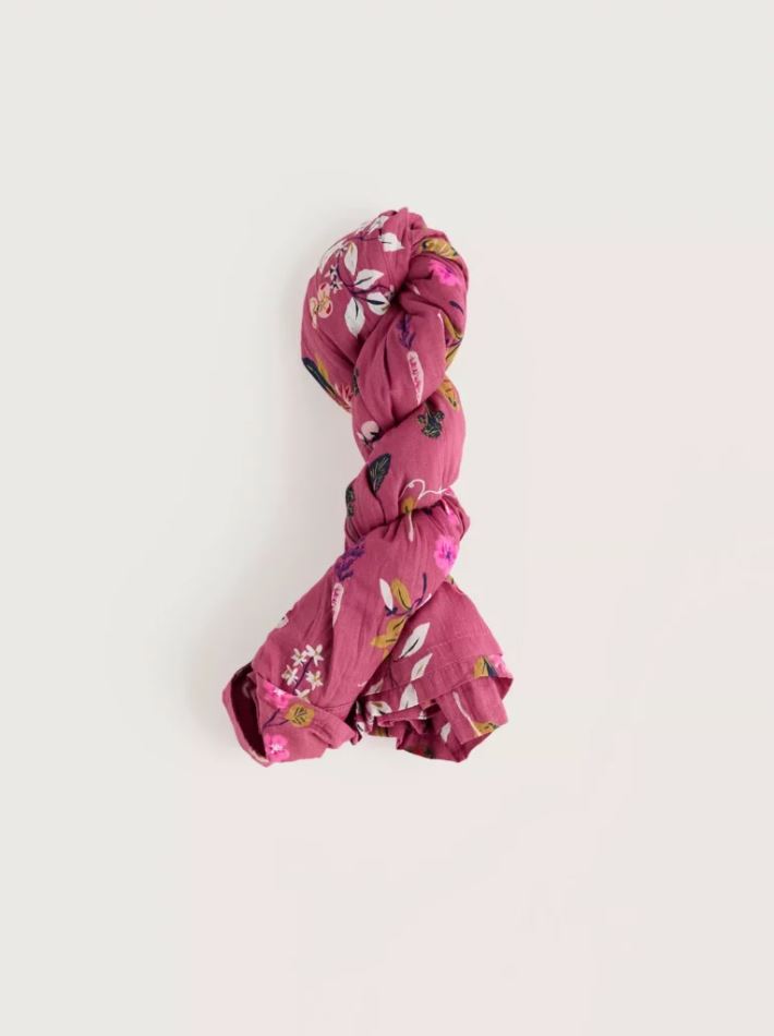 Bluse - Larissa Shirt - Flora Study Rosa