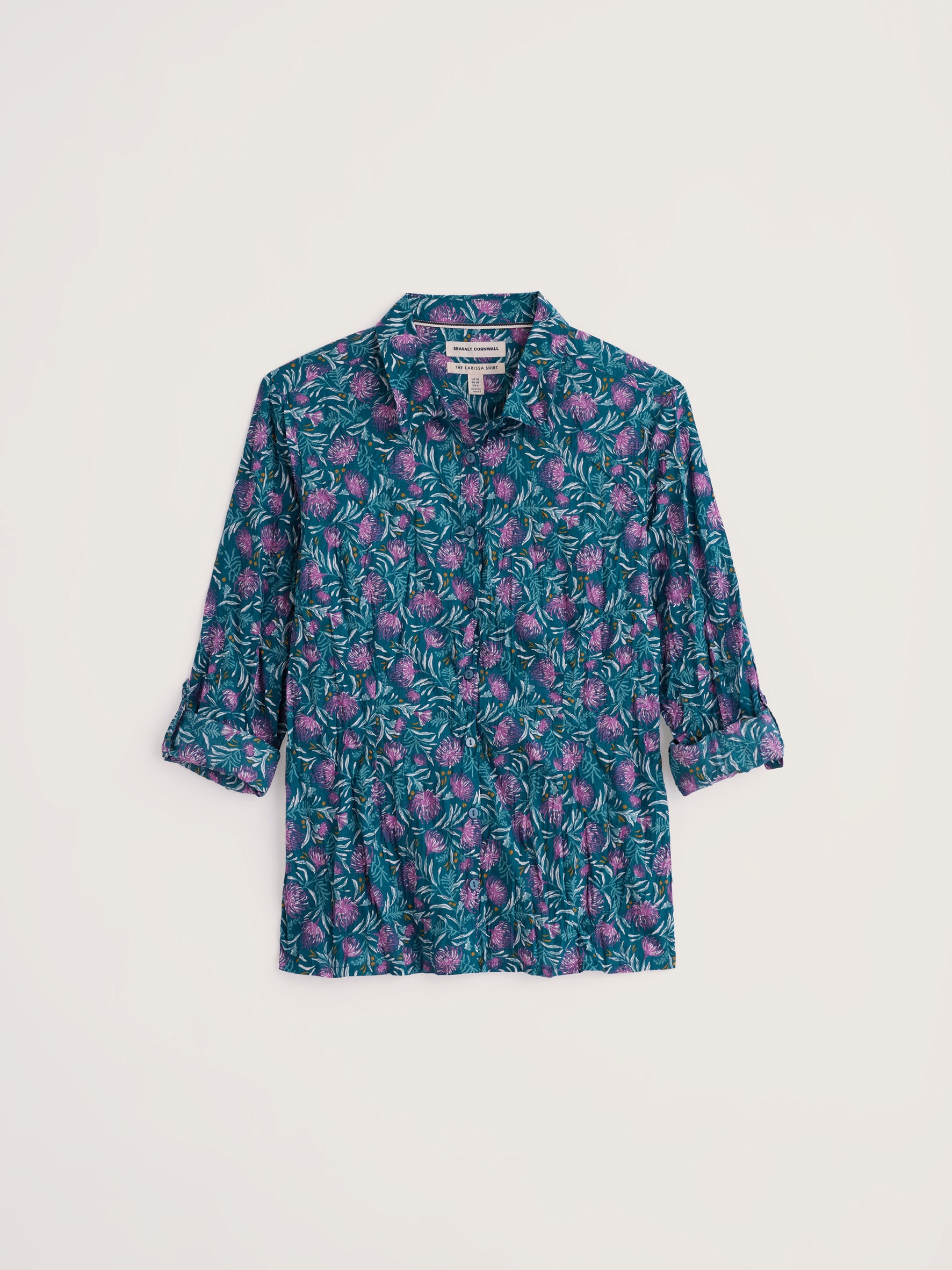 Shirt - langarm - Larissa Shirt - Pin Cushion Protea Storm