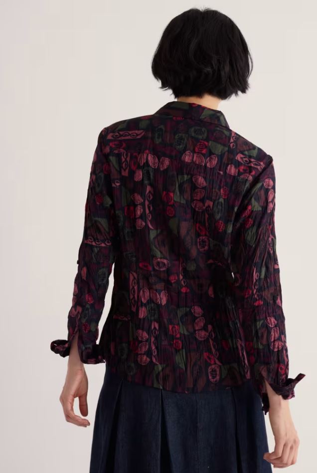 Bluse - Larissa Shirt - Sculpted Shapes Dried Rose