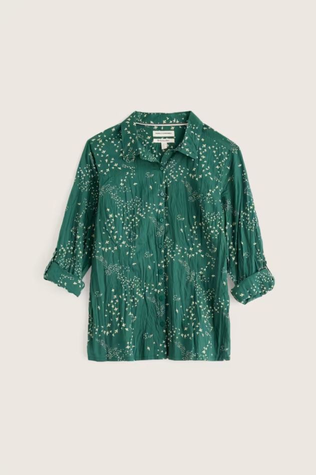 Bluse - Larissa Shirt - Murmuration Dark Thyme
