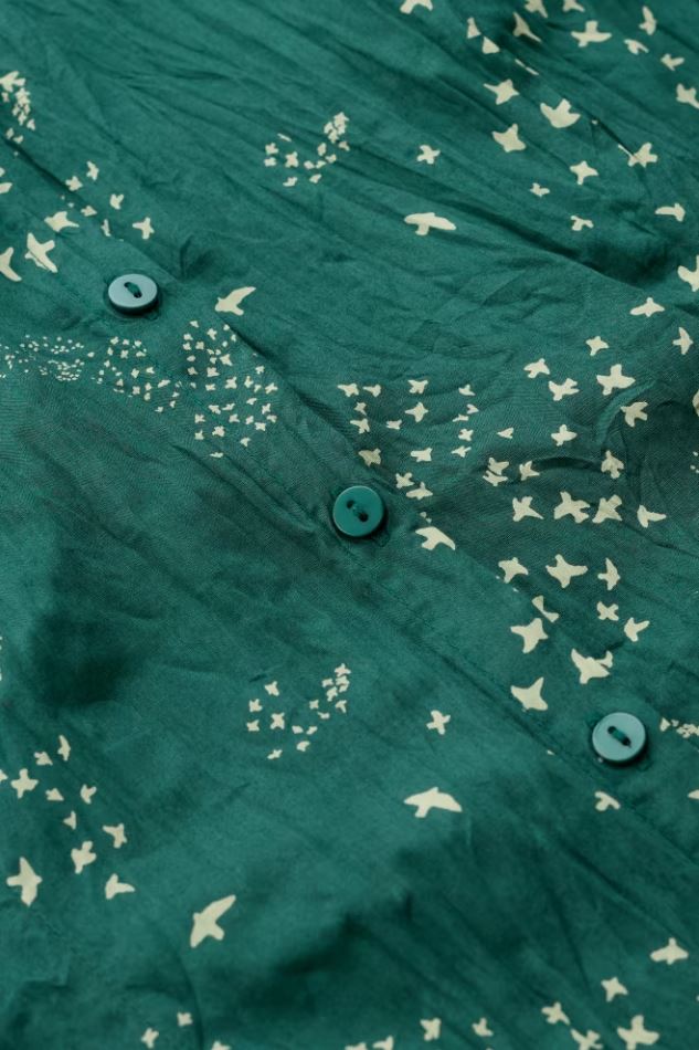 Bluse - Larissa Shirt - Murmuration Dark Thyme