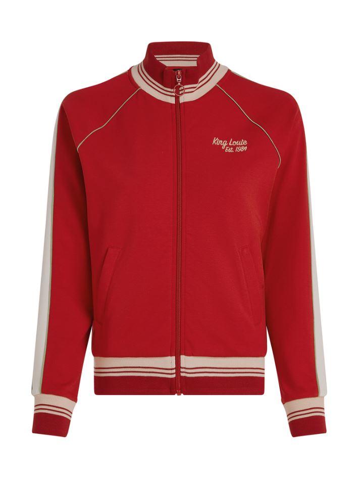 Jacke - Lila Coljack Daytona Sweat - Chili Red