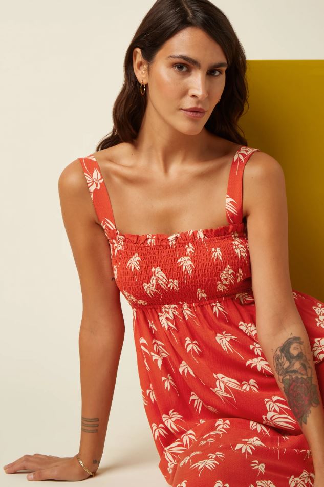 Kleid - Luisella Dress The Haze - Summer Fig