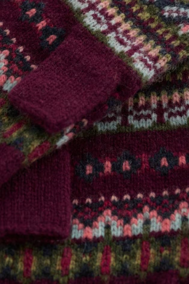 Handschuhe - Mabyn Mittens - Larkspur Dark Hellebore