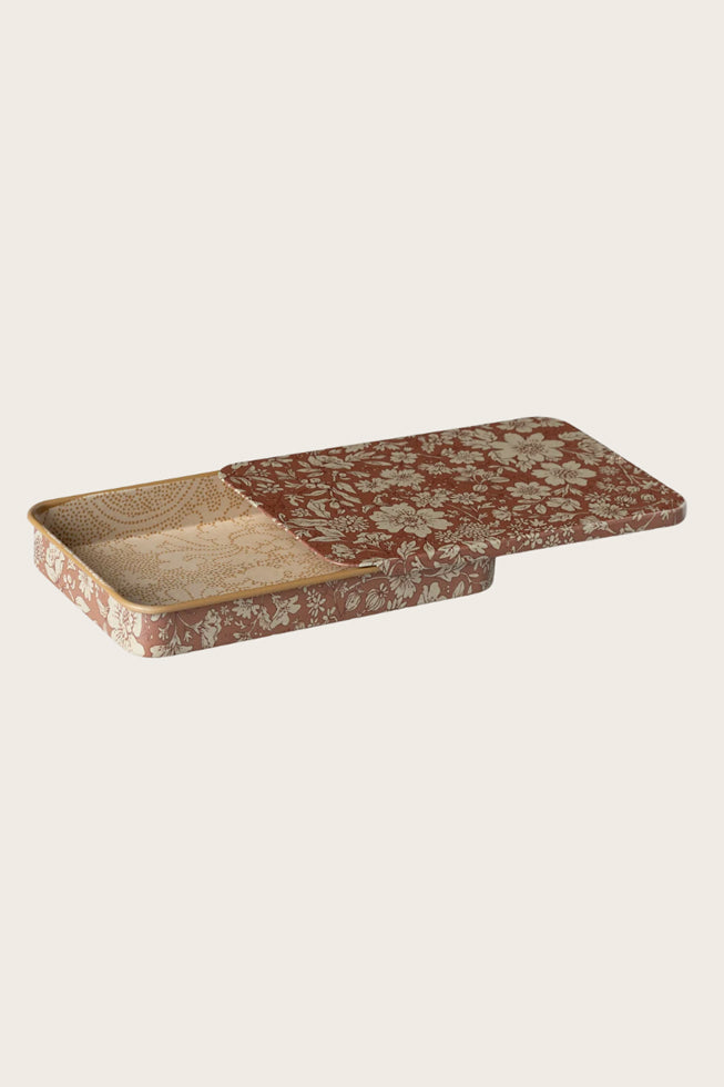 Metallbox mit Schiebedeckel - Blossom - Heather
