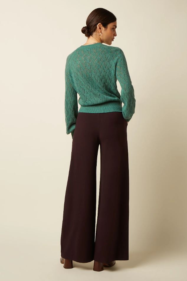 Strickjacke - Cardi Raglan Farfalle - Fir Green